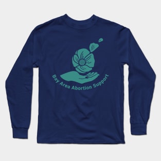 BAAS release logo in teal Long Sleeve T-Shirt